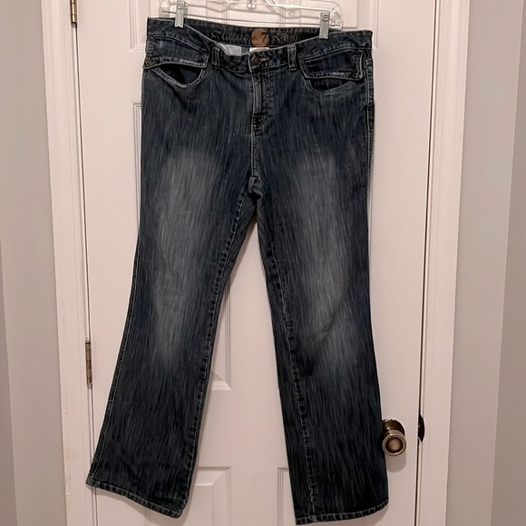 Metro 7 Denim - Classic Metro 7 Denim Jeans - Size 14